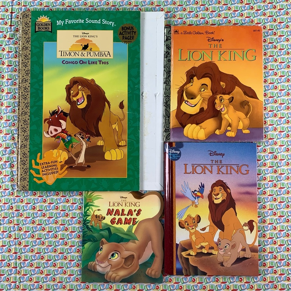The Lion King 4 Book Bundle.